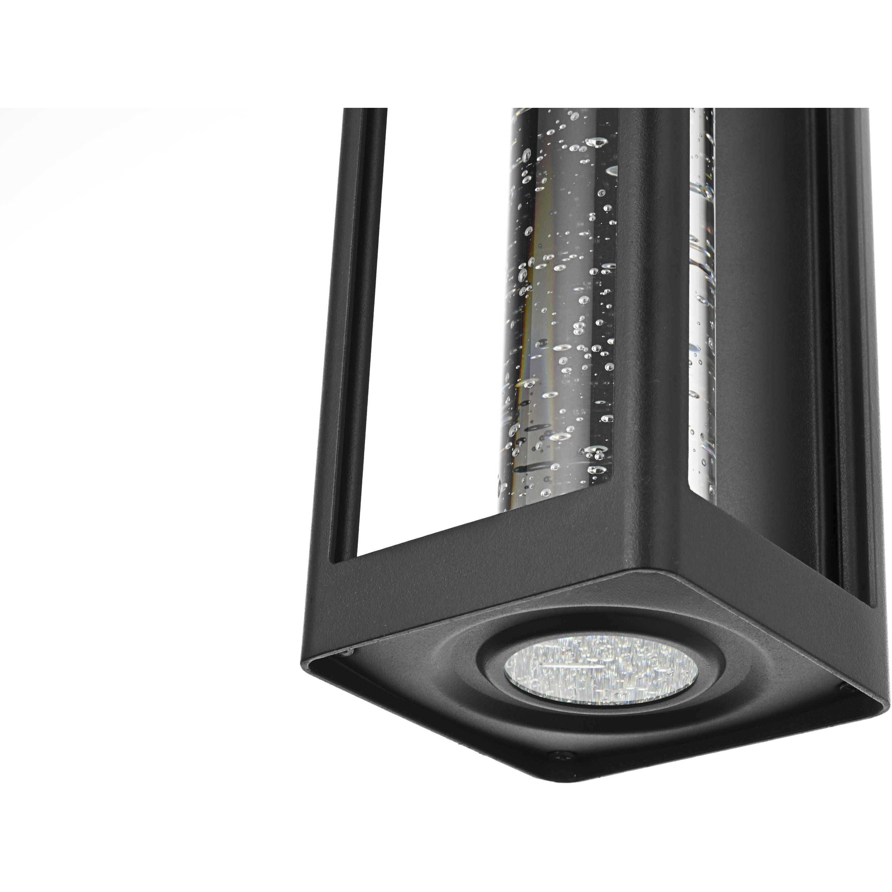 Amaris 1 Light 22 inch Black Outdoor Wall Sconce