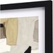 Geometrics Collection Beige Framed Art