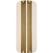 Anders LED 7 inch Vintage Brass Bath Vanity Light Wall Light