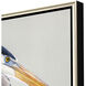 Harmony Blue and White and Yellow Canvas