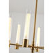Canada 6 Light 26 inch Brass Chandelier Ceiling Light