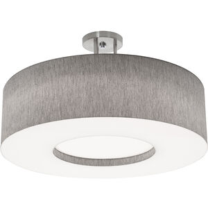 Montclair 3 Light 24.00 inch Semi-Flush Mount