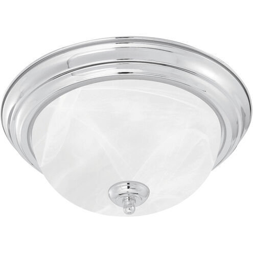 Ceiling Essentials 3 Light 16 inch Brushed Nickel Flush Mount Ceiling Light