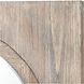 Nollen 34 X 34 inch Natural with Clear Wall Mirror