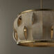 Willa 4 Light 27 inch Matte Brass Pendant Ceiling Light