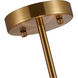 Canada 10 Light 28 inch Gold Chandelier Ceiling Light