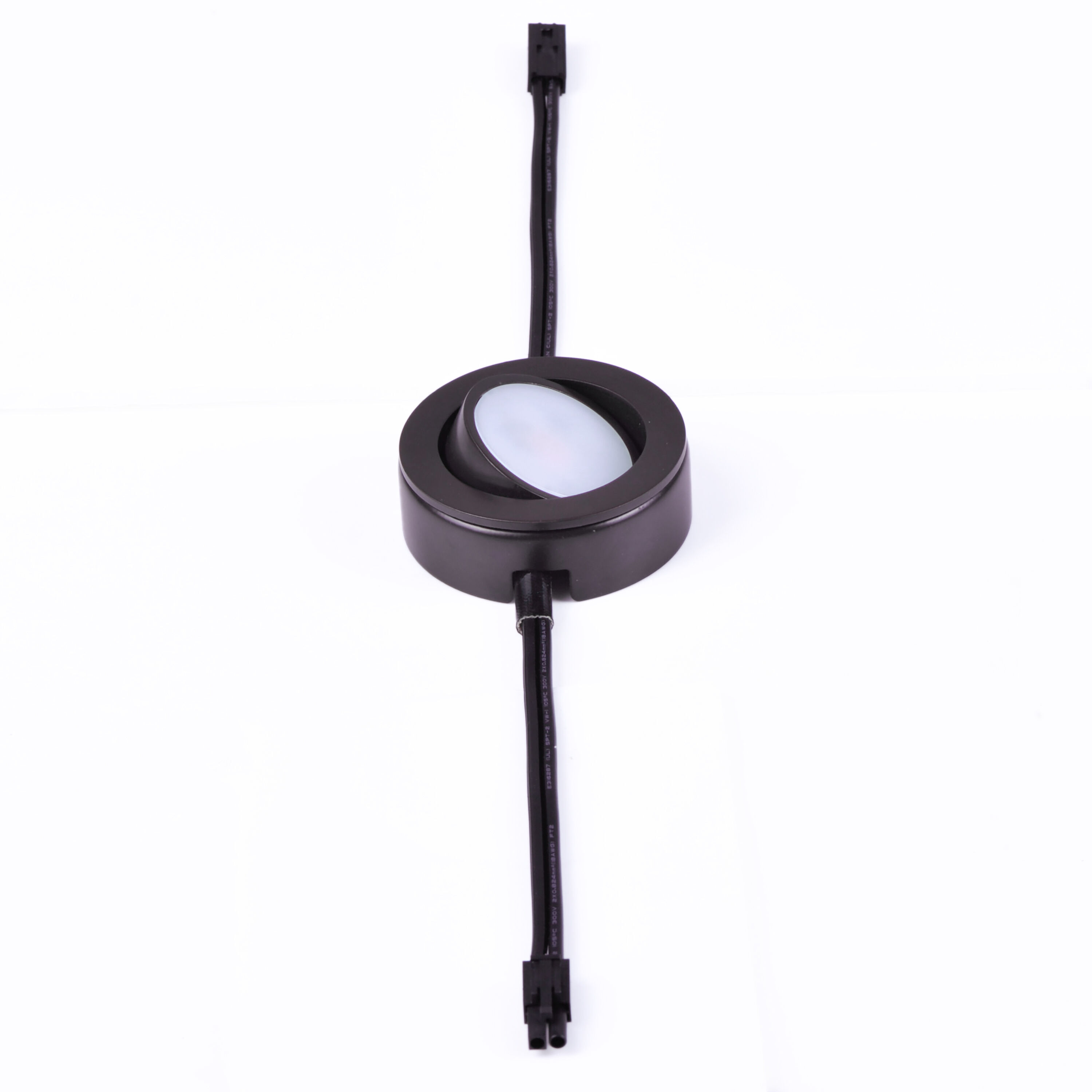 CounterMax MX-LD-AC 120 LED 2.75 inch Anodized Bronze Under Cabinet Disc