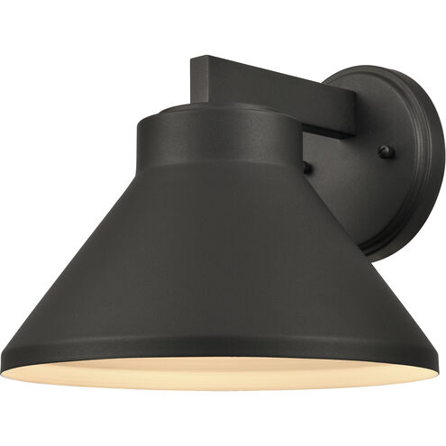 Thane 1 Light 8 inch Textured Black Outdoor Sconce