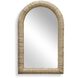 Twisted 60.25 X 38.25 inch Natural Seagrass Mirror