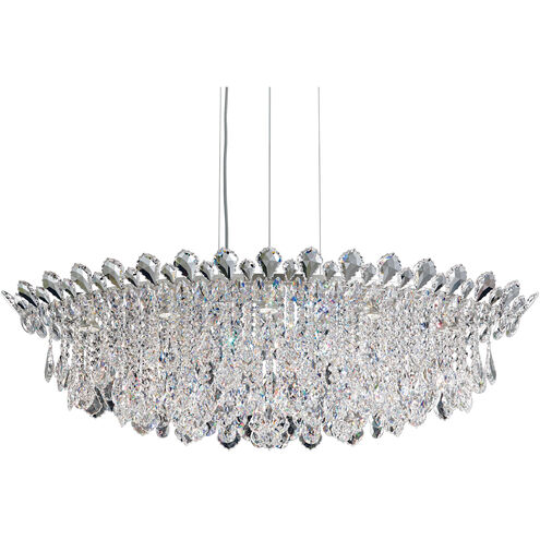 Trilliane Strands 8 Light 25 inch Polished Stainless Steel Pendant Ceiling Light in Radiance