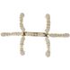 Kalama Linear Chandelier Ceiling Light