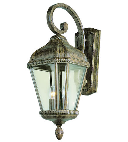 Covington 2 Light 23 inch Burnished Rust Outdoor Wall Lantern