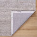 Riya 90 X 63 inch Grey Rug in 5 x 7
