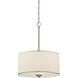 Grove 3 Light 18 inch Satin Nickel Pendant Ceiling Light