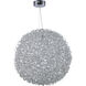 Romulus LED 31.5 inch Polished Chrome Single Pendant Ceiling Light