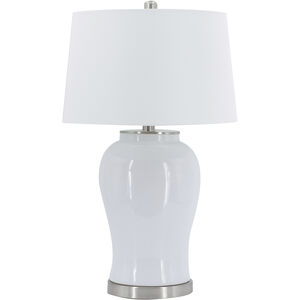 Bianca 27 inch 60.00 watt White Table Lamp Portable Light