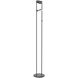 Novel 65.13 inch 18.00 watt Black Floor Lamp Portable Light