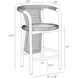 Chapman 41.5 inch Willow Outdoor Bar Stool