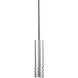 Milca 1 Light 2.38 inch Brushed Nickel Pendant Ceiling Light