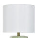 Matilda 18 inch 100 watt Mint Table Lamp Portable Light