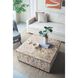 Mireille 39.4 X 39.4 inch Brown/Black Coffee Table