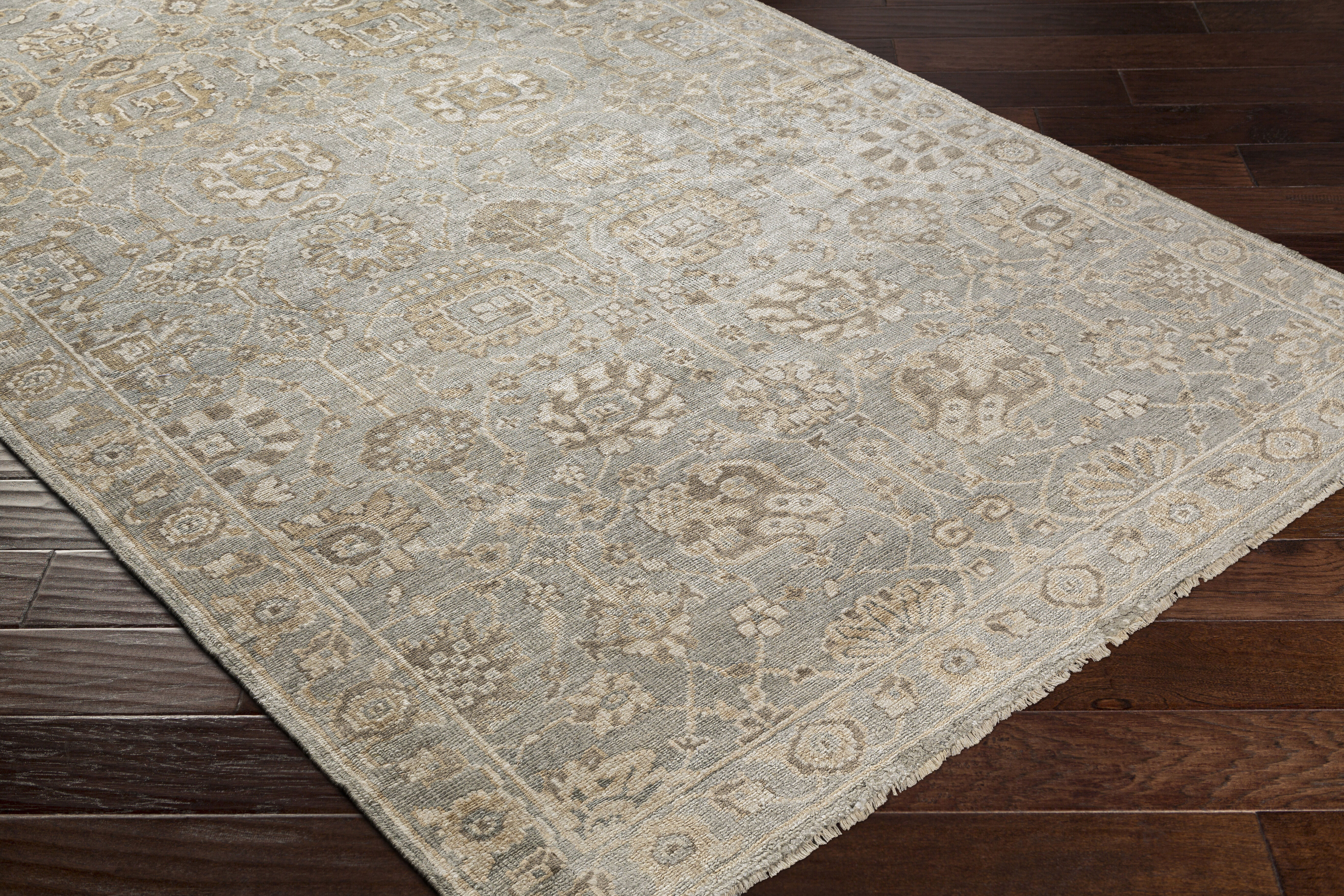 Royal 36 X 24 inch Dusty Sage Rug in 2 x 3, Rectangle