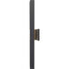 Slate LED 4.7 inch Matte Black ADA Wall Sconce Wall Light
