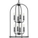 Leyden 8 Light 18 inch Matte Black Foyer Pendant Ceiling Light