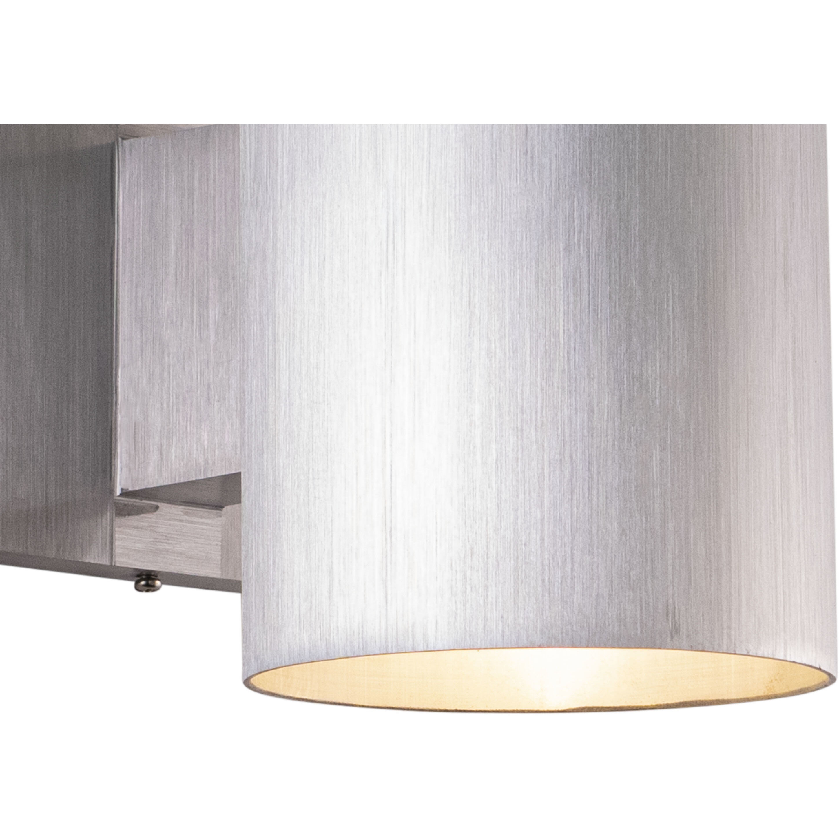 Chiasso LED 7.25 inch Satin Aluminum Outdoor Wall