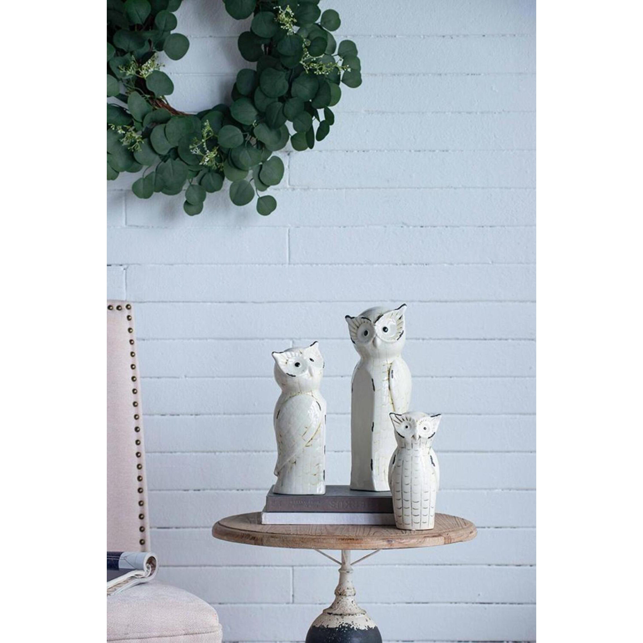 Vivek Off-White Figurine, Set of 3