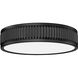 Stari LED 12.75 inch Matte Black Flush Mount Ceiling Light