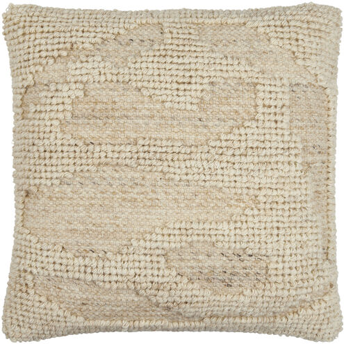 Sand Dunes 22 X 22 inch Beige Accent Pillow