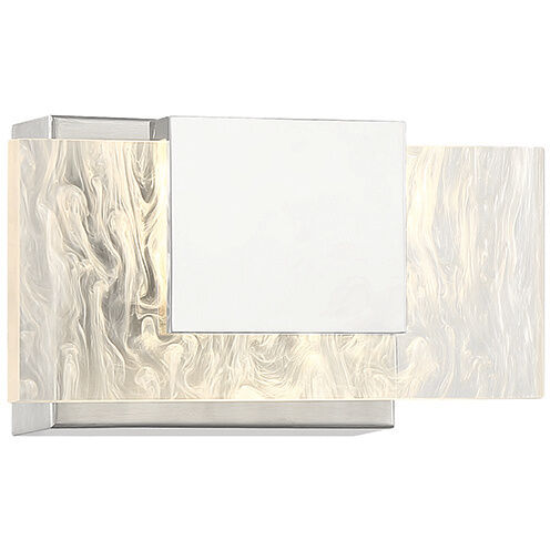 Kasha LED 8.5 inch Chrome Vanity Light Wall Light