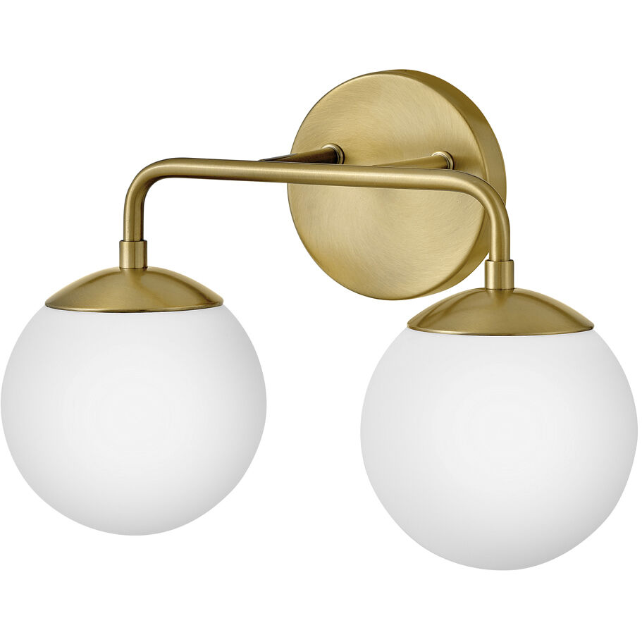 Julep LED 15 inch Lacquered Brass Bath Light Wall Light