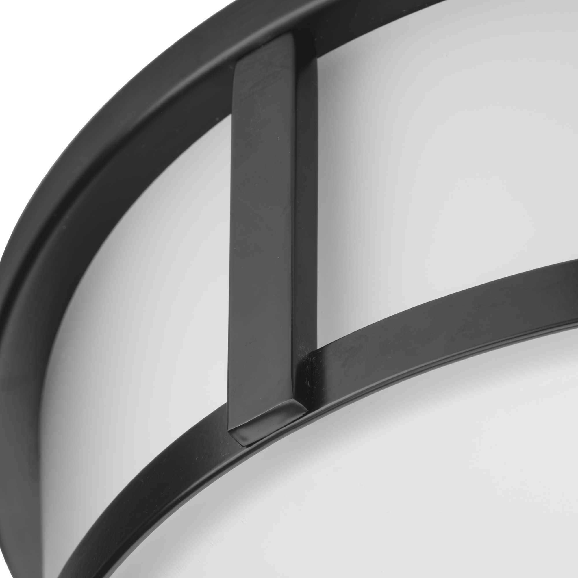 Gilliam 2 Light 12.62 inch Matte Black Flushmount Ceiling Light