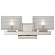 Victoria LED 15 inch Polished Nickel Bath Vanity Light Wall Light