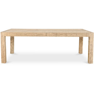 Evander 86.5 X 39 inch Aged Oak Dining Table