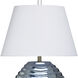 Cameron 31 inch 100 watt Kozen Blue and White Table Lamp Portable Light