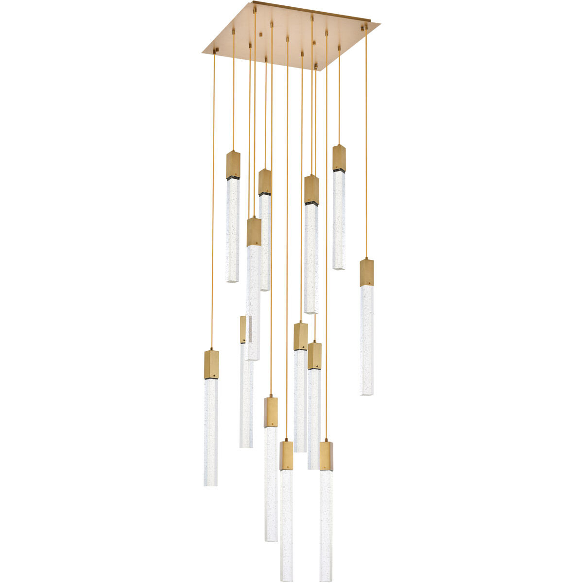 Weston 13 Light 26 inch Satin Gold Pendant Ceiling Light