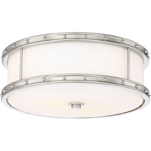 ML LED 6 inch Brushed Nickel Flush Mount Ceiling Light