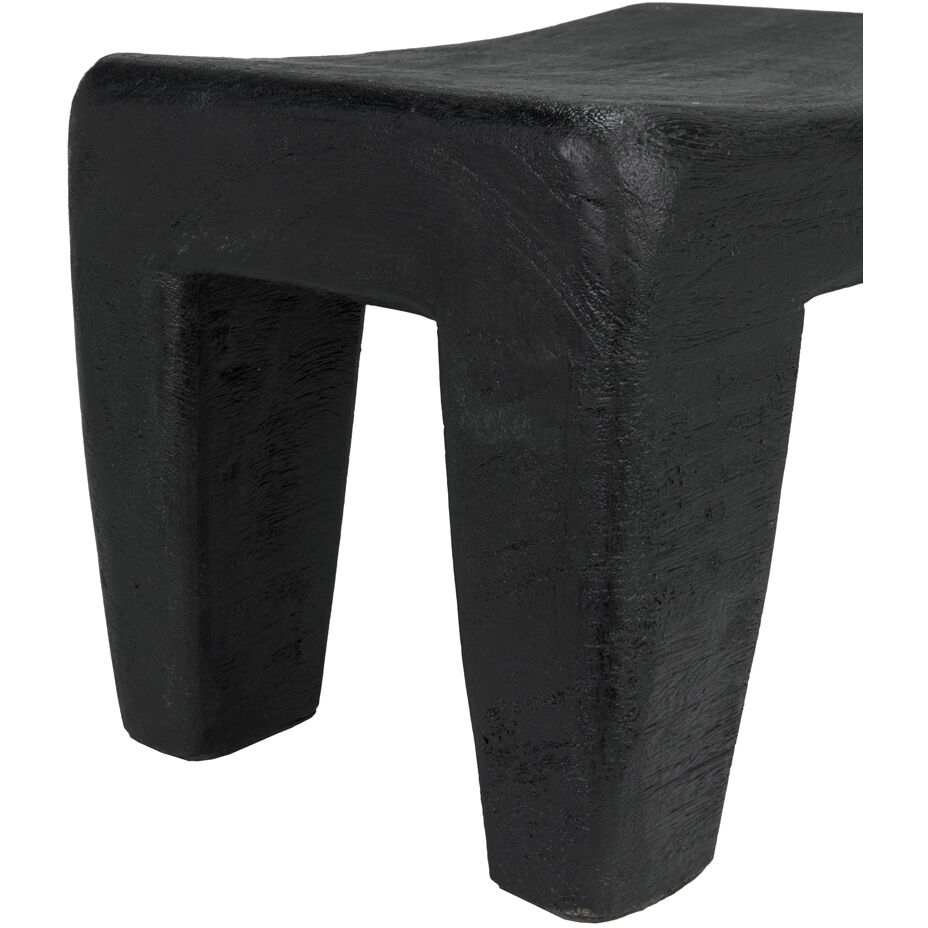 Sumo 12 inch Burnt Black Stool