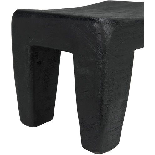 Sumo 12 inch Burnt Black Stool