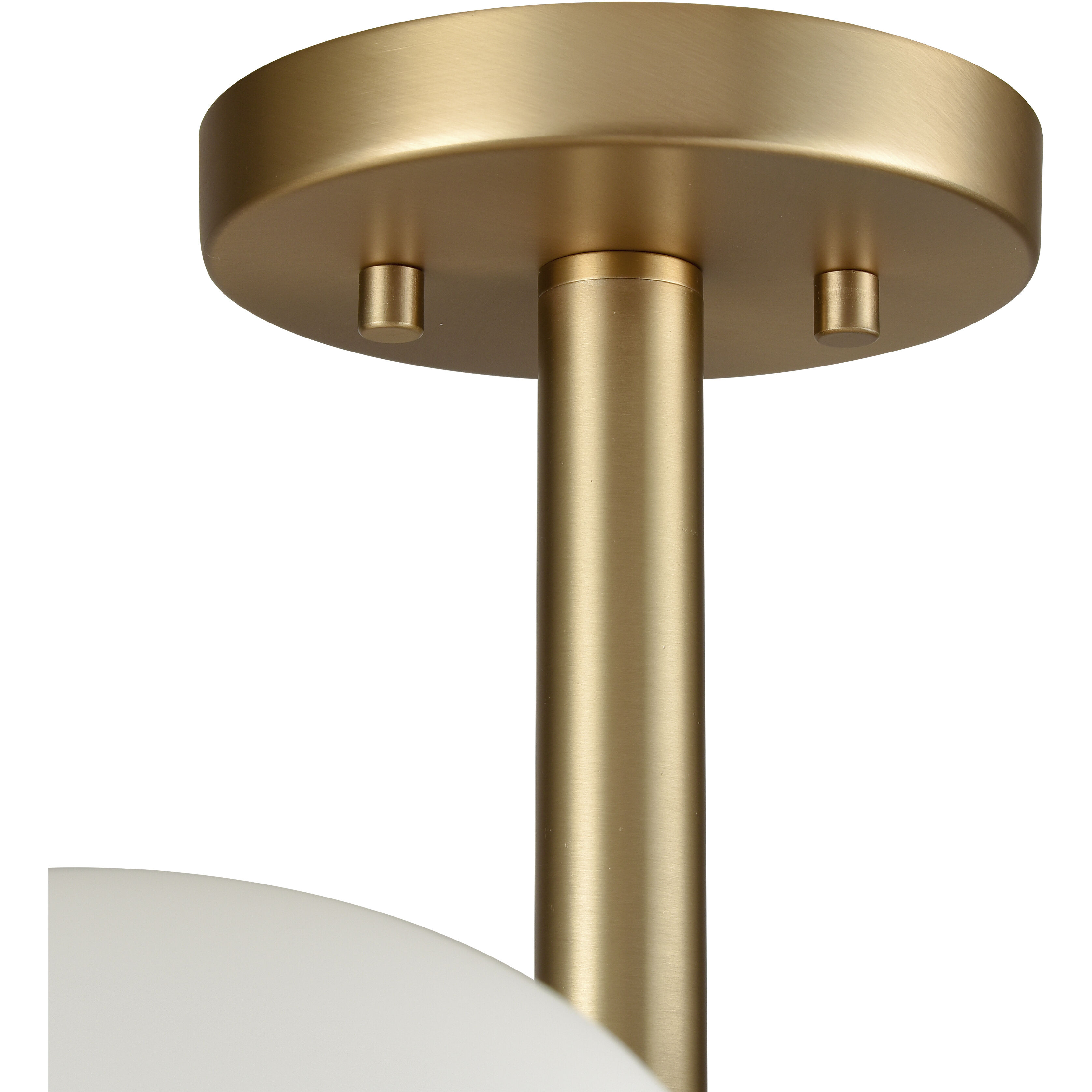 Wallace LED 19.5 inch Brushed Gold Chandelier Ceiling Light