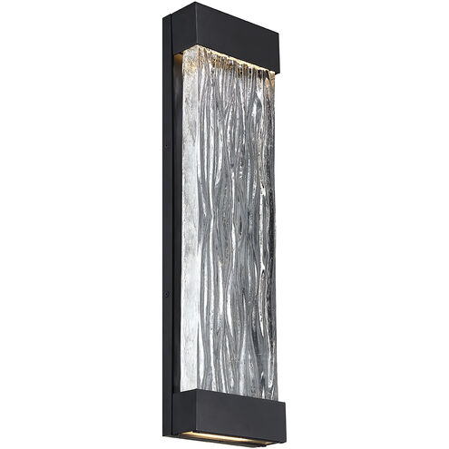 Fathom LED 22 inch Black Outdoor Wall Light in 22in