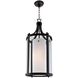Essex 2 Light 13.5 inch Graphite Pendant Ceiling Light in Half Opal Glass