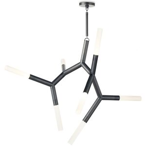 Traveler 7 Light 44.5 inch Oil Rubbed Bronze Chandelier Ceiling Light