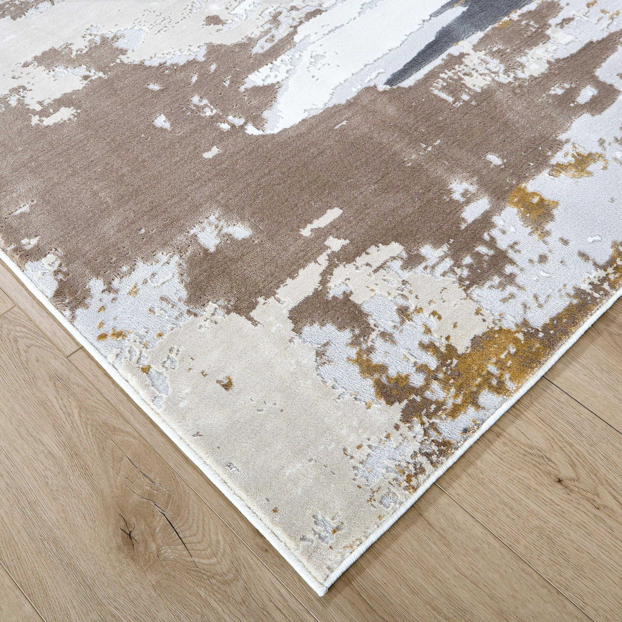 Veleka 36 X 24 inch Earth Tones Rug in 2 x 3