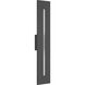 Profiled LED 23.5 inch Textured Black Outdoor Wall Lantern