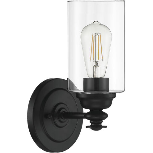 Neighborhood Dardyn 1 Light 6 inch Flat Black Wall Sconce Wall Light