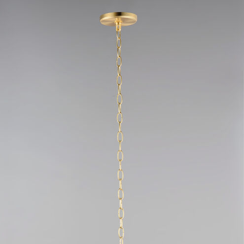 Newport 1 Light 9 inch Satin Brass Single Pendant Ceiling Light